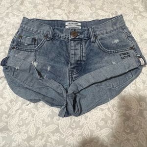 One X OneTeaspoon Shorts